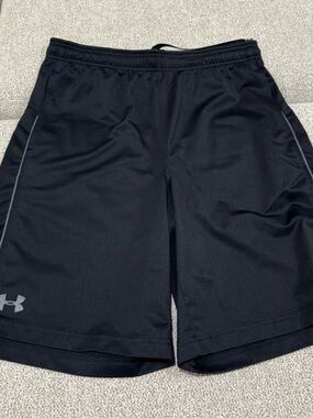 Under Armour Black Men's Performance Training Shorts with Reflective Trim